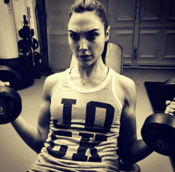 gal gadot training