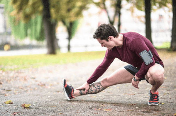 calf stretching