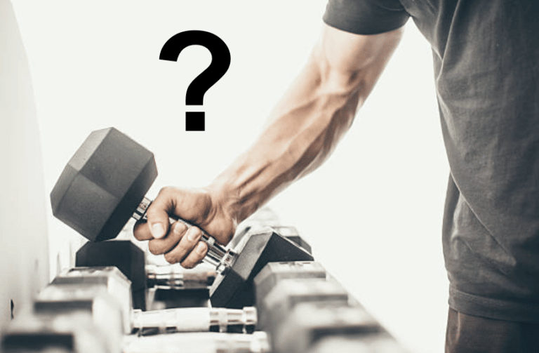 How to choose your weights to build muscle properly?