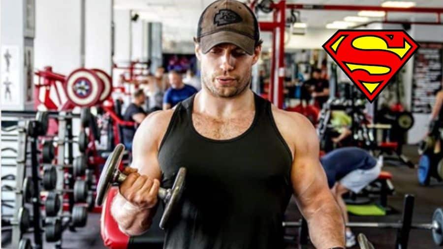 henry cavill musculation