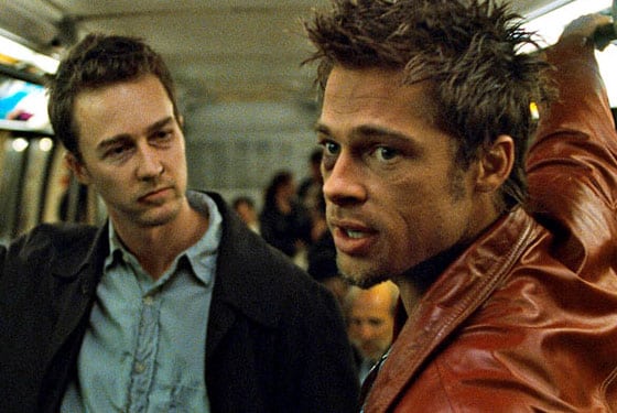 brad pitt fight club