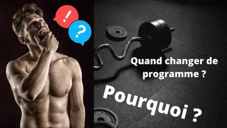 Quand faut-il changer de programme de musculation ?