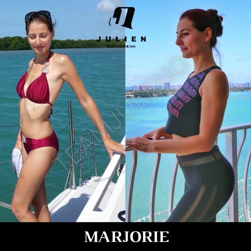 marjo bikini transformation