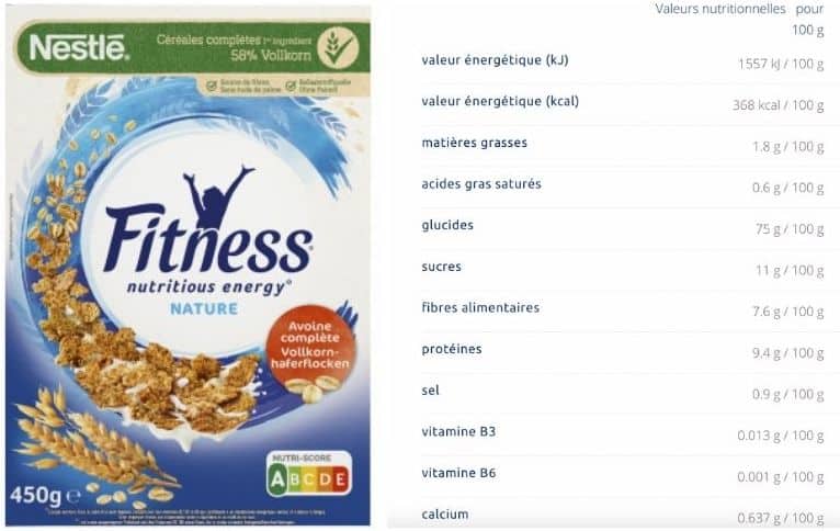 nestlé fitness cereals