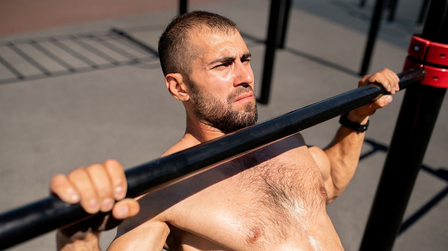 Australian pull-ups are often used in street workout.