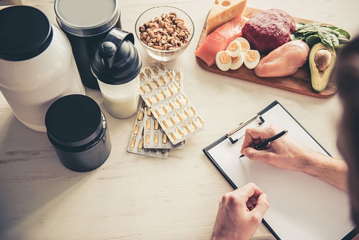 Individu qui note les aliments et les compléments qu'il consomme.