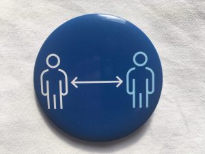 Hold afstand badges