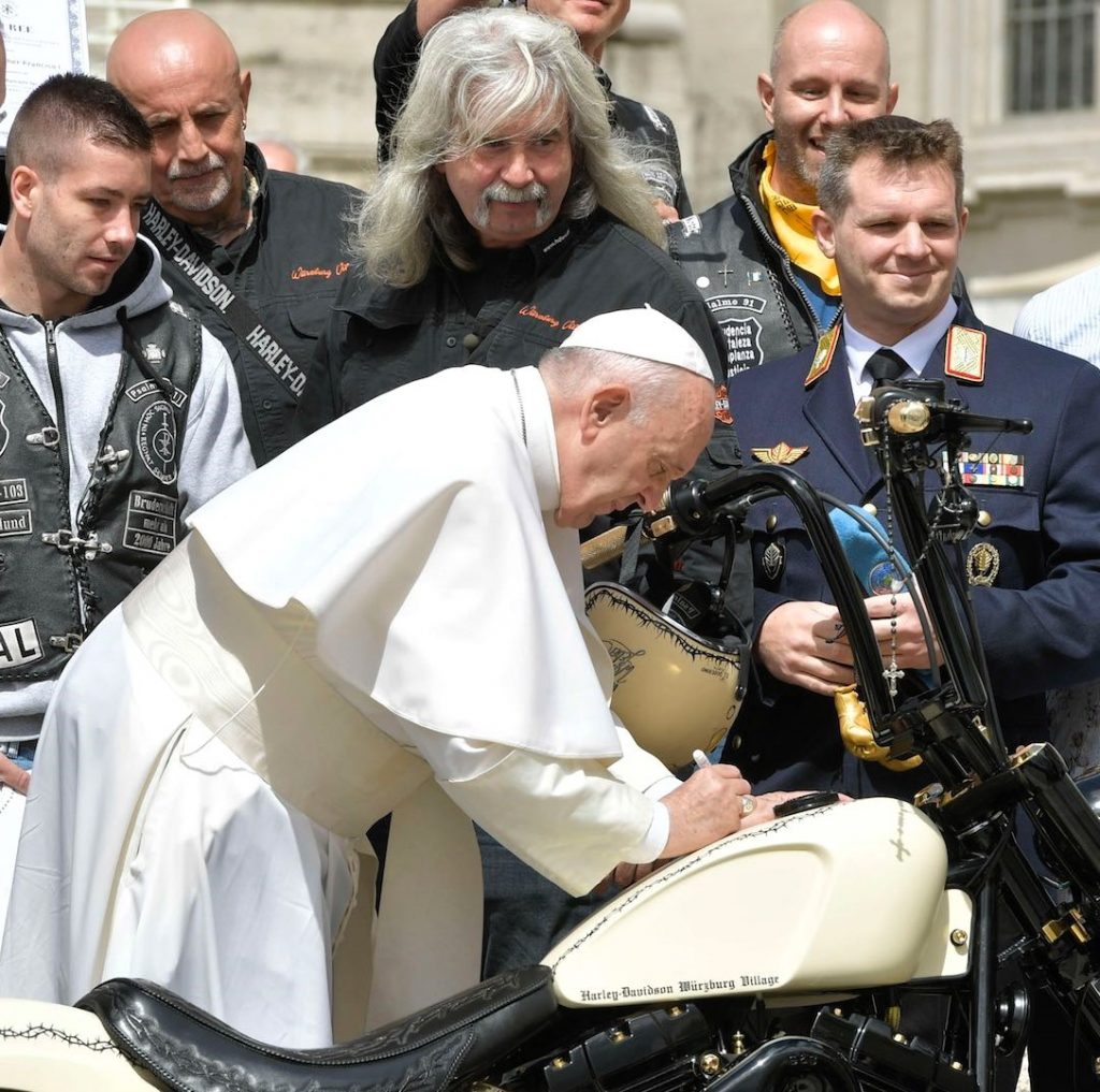 THE PATRON SAINT OF MOTORCYCLISTS ScanBike