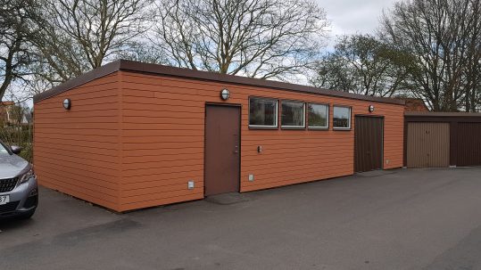 Fasadpanel underhållsfri