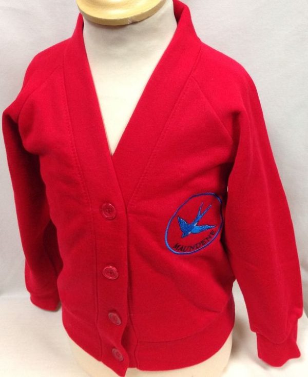 MAUNDENE SCHOOL - MAUNDENE SWEAT CARDIGAN, MAUNDENE SCHOOL