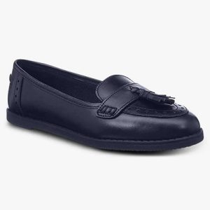 HARLEY LEATHER GIRLS LOAFER, Senior Girls