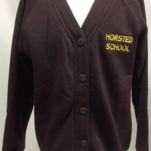 HORSTED INFANT & JUNIOR SCHOOL - HORSTED SWEATSHIRT CARDIGAN, HORSTED INFANT & JUNIOR SCHOOL