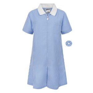 BALFOUR JUNIOR ACADEMY - SUMMER DRESS, BALFOUR JUNIOR ACADEMY, BALFOUR INFANT SCHOOL, ST MARYS ISLAND PRIMARY SCHOOL, Gingham Dress, ST MARGARET'S AT TROY TOWN, NEW ROAD PRIMARY SCHOOL