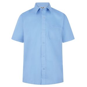 NON-IRON SHORT SLEEVE SHIRTS TWIN PACK, Short Sleeved, TUNBURY PRIMARY SCHOOL, BRYONY SCHOOL