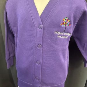 Higham Village Pre School - HIGHAM PRESCHOOL SWT CARDIGAN, Higham Village Pre School