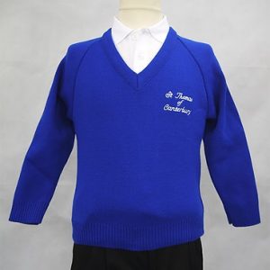 ST Thomas of Canterbury Catholic - ST THOMAS OF CANTERBURY JUMPER, ST Thomas of Canterbury Catholic