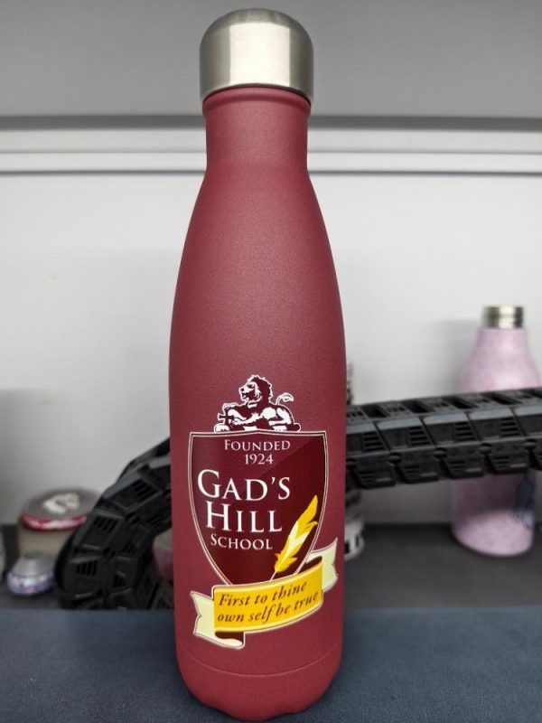 Gads Hill School - NEW WATER BOTTLE PRE ORDER DUE 1ST WEEK SEPTEMBER, Gads Hill School
