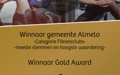 4 Dutch Fitness Awards gewonnen