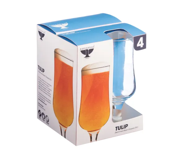 Featured image for “Ravenhead Tulip Beer Glasses”