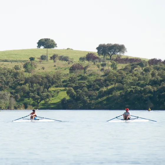 Individual coaching at Rojabo Sculling Camp we show you how to correct your technique