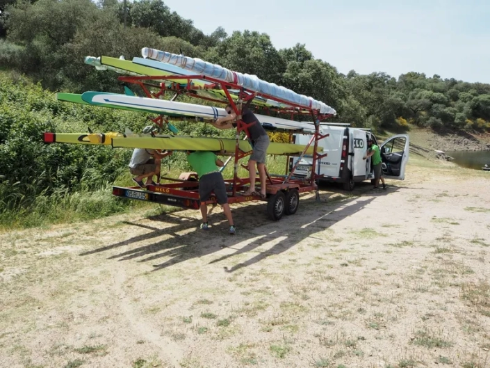 Nelo provides us quality racing sculls for Rojabo Sculling Camp