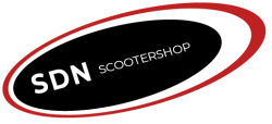 SDN Scootershop Vespa Scooter verkoop herstelling onderhoud onderdelen Stevoort Hasselt Limburg logo