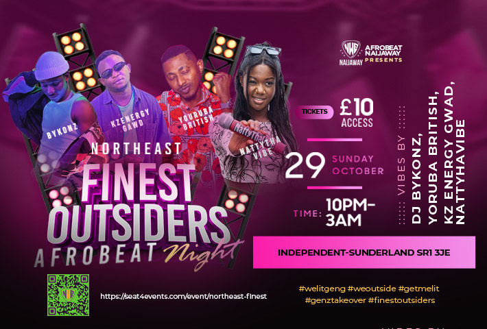 NORTHEAST FINEST OUTSIDERS Afrobeat Night