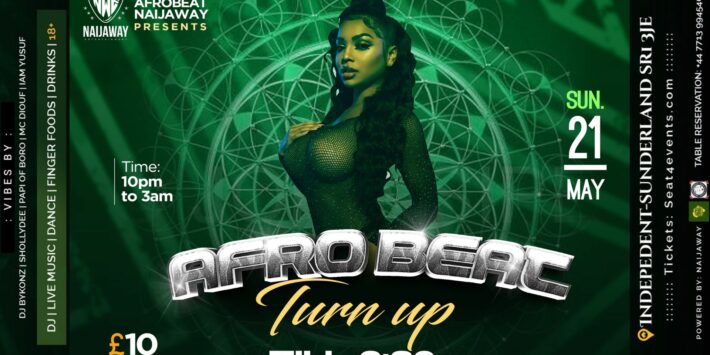 AFROBEAT “TURN UP TILL 2:30”