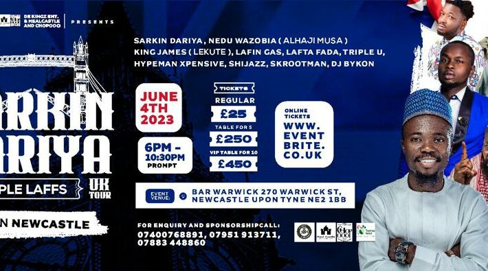 SARKIN DARIYA | MULTIPLE LAFFS | LIVE IN NEWCASTLE