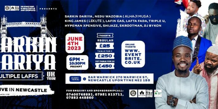 SARKIN DARIYA | MULTIPLE LAFFS | LIVE IN NEWCASTLE