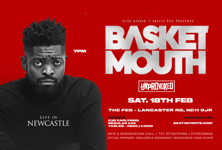 Basketmouth Live In Newcastle | Unprovoked Tour