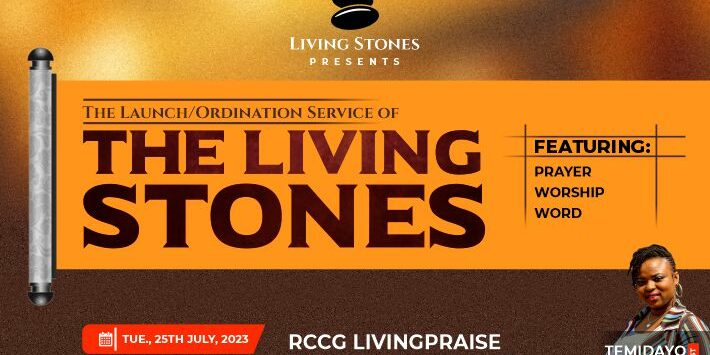 The Launch/Ordination Service of THE LIVING STONES