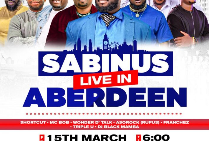 SABINUS Live in ABERDEEN!