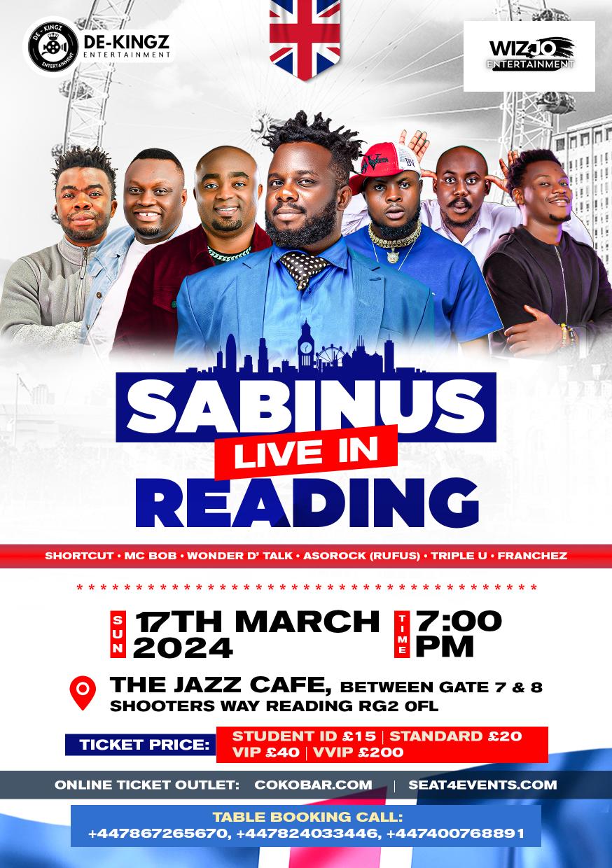 SABINUS Live in READING!