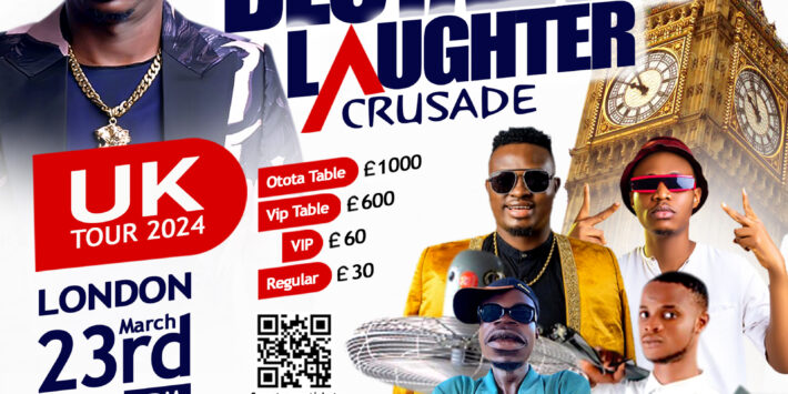 Destalker Laughter Crusade – LIVE in LONDON