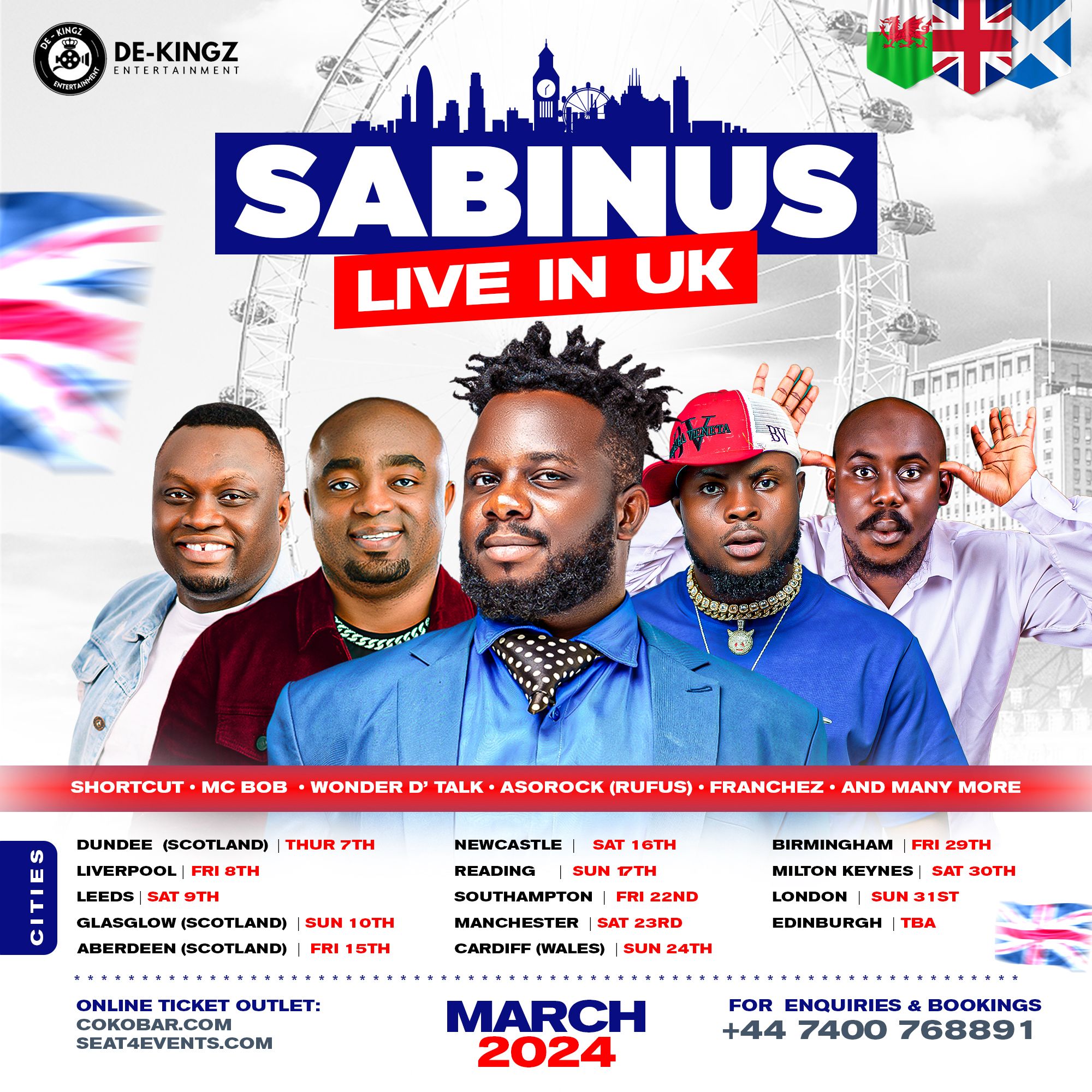 SABINUS Live in NEWCASTLE!