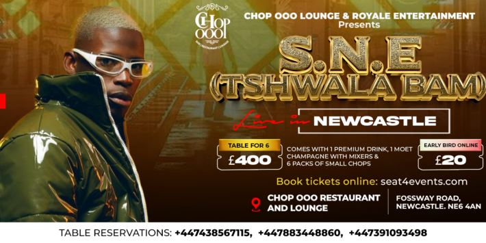 S.N.E (Tshwala Bam) LIVE in NEWCASTLE