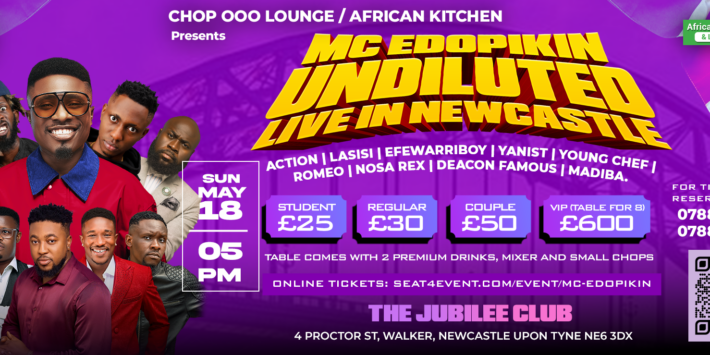 MC EDOPIKIN UNDILUTED Live in Newcastle