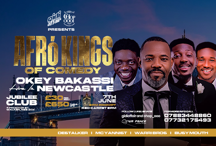 OKEY BAKASSI live in NEWCASTLE!
