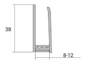 U-Profil GLASBORD® Sandwich plader