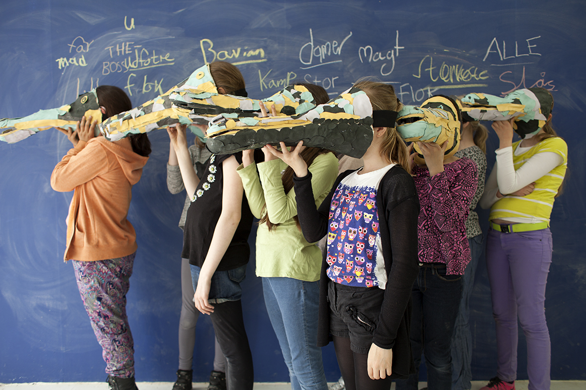 workshop FLOK MASKE zoologi og masker Zoologisk Have og FFKD