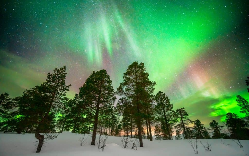 northernlights camping autumn north norway