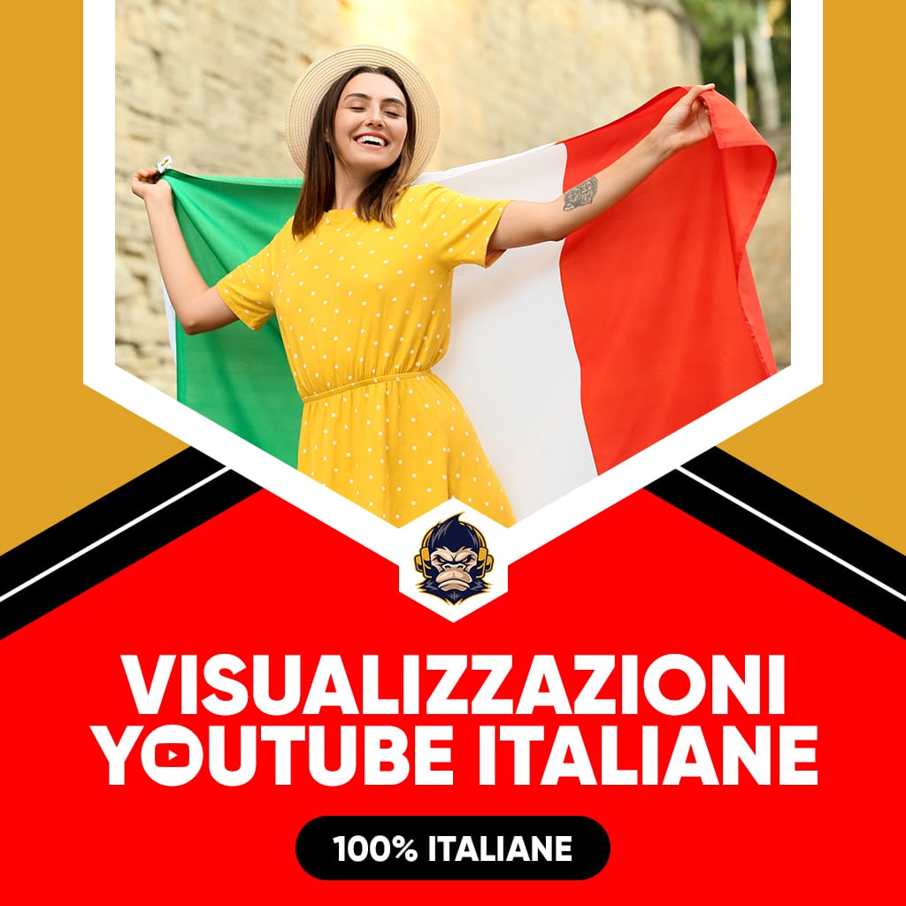 Comprare Visualizzazioni YouTube Italiane Servizi Social Media