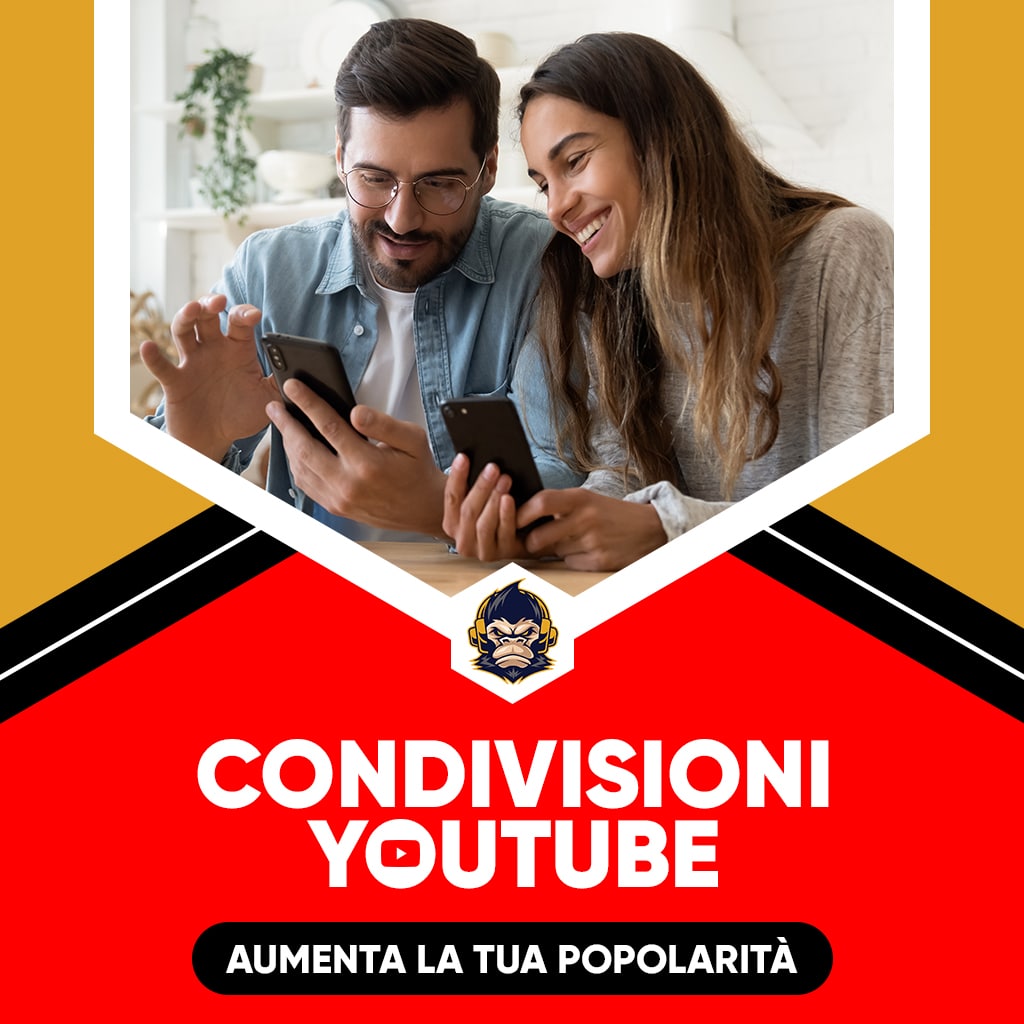 Comprare Condivisioni YouTube Servizi Social Media