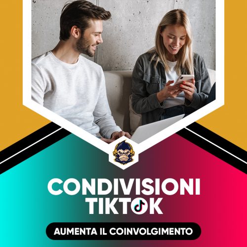 Condivisioni TikTok Servizi Social Media