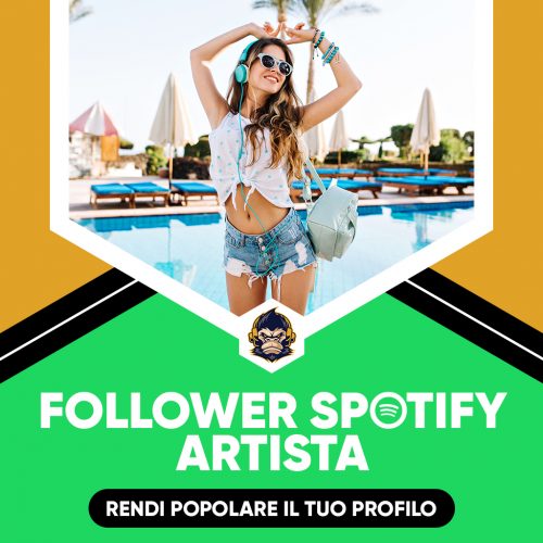 Follower Spotify Artista Servizi Social Media