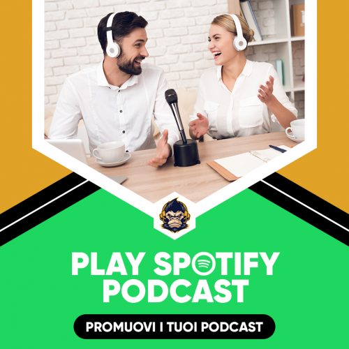 Play Spotify Podcast Servizi Social Media