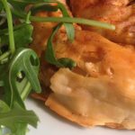 Mediterranean Lamb and Feta Filo Spirals