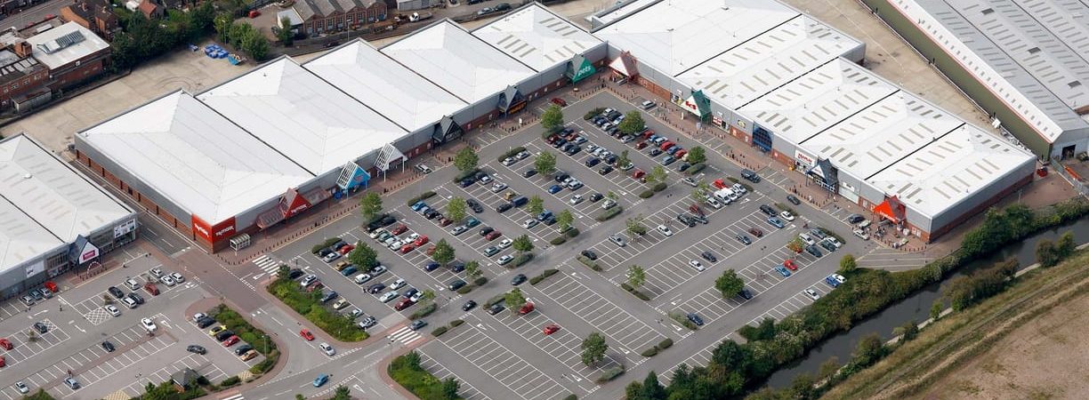 The Gallagher Retail Park Stoney Stanton Rd, Coventry CV6 5QG aerial photograph aerial photograph of The Gallagher Retail Park Stoney Stanton Rd, Coventry CV6 5QG, UK