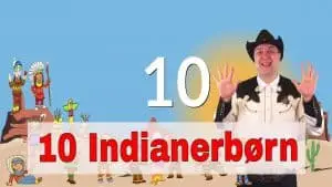 10 indianerbørn